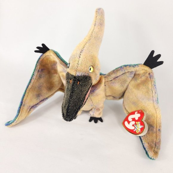 TY Beanie Babies Swoop The Pterodactyl 2000 6th Gen Rare With Tag Beanie Baby - Picture 8 of 10